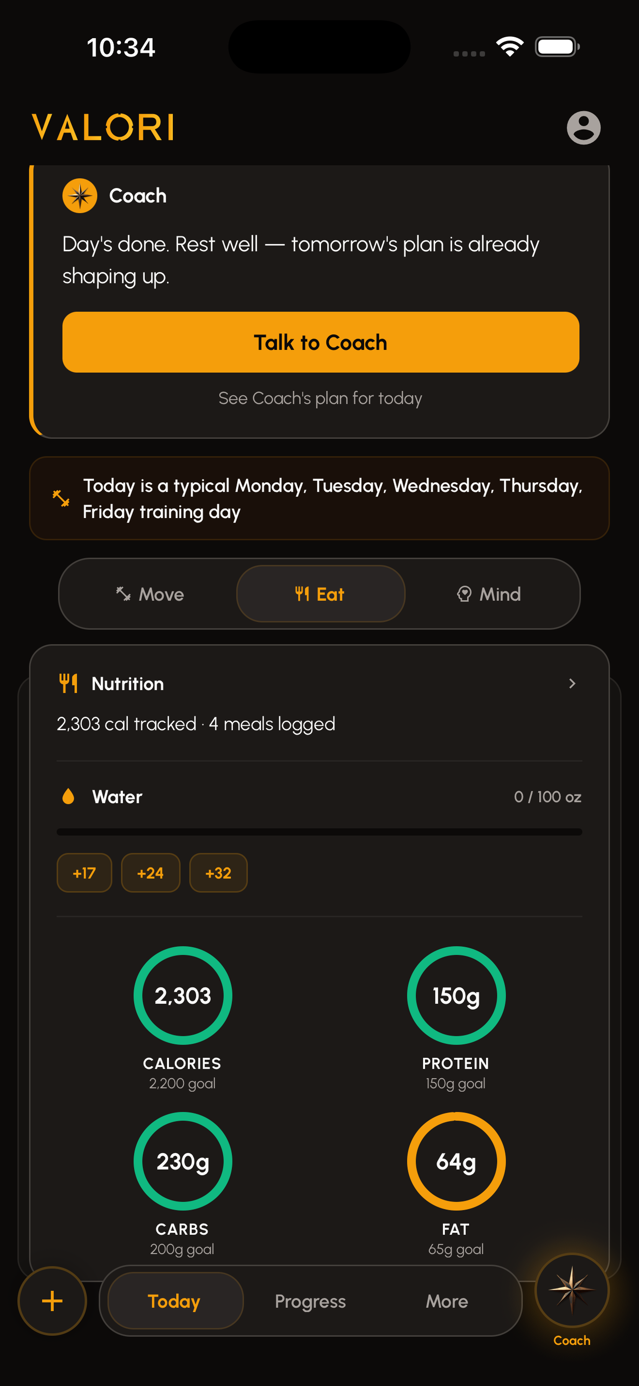 Eat — nutrition guidance
